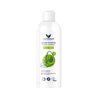 Abbildung von Cosnature Repair Shampoo Avocado &amp; Mandel Das von Cosnature® mit und ist die Pflege für sprödes Haar!