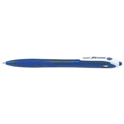 Abbildung von Pilot Kugelschreiber Rex Grip Begreen F BRG 10F blau