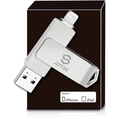 Abbildung von MFi zertifizierter 512GB Foto Stick für iPhone Speicher USB Flash Laufwerk iPad Externer Speicherstick