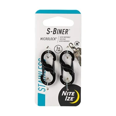 Abbildung von NITE Ize Tunnelzelt NI LSBM 01 2R3 Karabiner MicroLock S Biner 2 35 mm x 15
