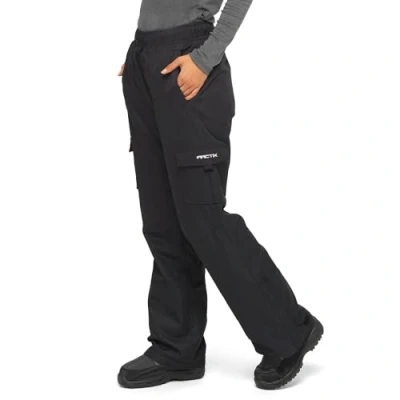 Abbildung von Arctix Damen Lumi Pull Over Fleece gefüttert Cargo Schneehose schwarz L