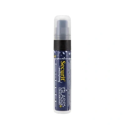Abbildung von SECURIT Kreidestift 7 15 mm, wasserfest, Schwarz 15,5