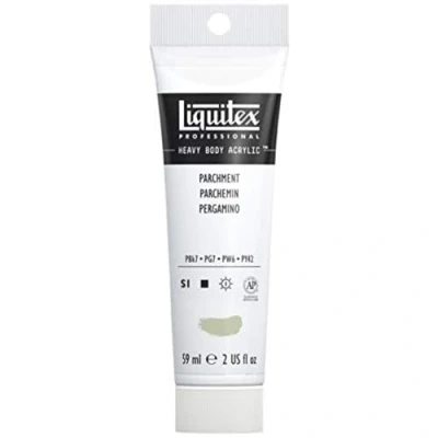 Abbildung von Liquitex 1045436 Professional Heavy Body Acrylfarbe in Künstlerqualität mit ausgezeichneter Lichtechtheit buttriger Konsistenz, 59ml Tube Pergament