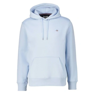 Abbildung von GANT Shield Hoodie Kapuzenpullover, Herren, Größe: XL, Fresh blue