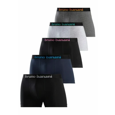 Abbildung von Bruno Banani 5 PACK Panties, Herren, Größe: Small, Blue/black/grey