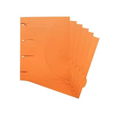 Abbildung von Smartfolder Violett Packung mit 6 Aufbewahrungstaschen Format A4