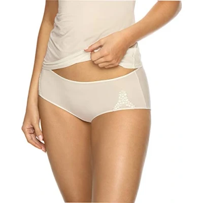 Abbildung von Viania Panty 151214 (1 St., 1) Serie Carola tiefer Schnitt Farbe Cream