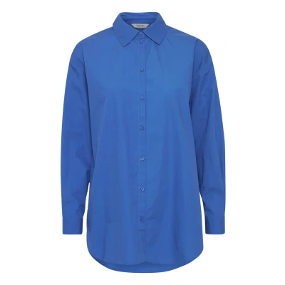 Abbildung von b.young Bygamze Hemdbluse, Damen, Größe: 46, Nautical blue