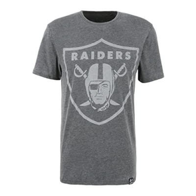 Abbildung von Recovered T Shirt NFL Raiders Classic Vintage XXL dunkelgrau