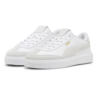 Abbildung von Puma Lajla T TOE WNS Sneaker low, Damen, Größe: 37, White feather gray Leder/synthetik