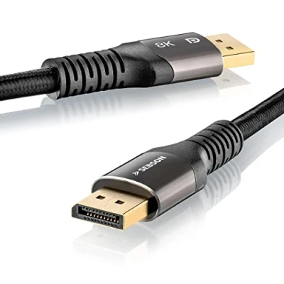 Abbildung von SEBSON DisplayPort Kabel 2m DP 1.4 male/male, 8K/60Hz 4K/144Hz 2K/240Hz Audio &amp; Video Kabel, (200 cm)