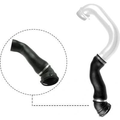 Abbildung von GATES 09 0185 Ladeluftschlauch PE (Polyethylen) BMW: 5 Limousine, Touring