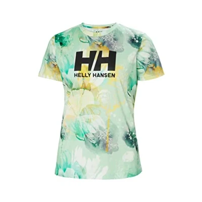Abbildung von Helly Hansen Logo T Shirt Jade Esra S