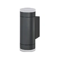 Abbildung von LEDVANCE ENDURA CLASSIC IVE W Außenleuchte, Wandleuchte, GU10, dunkelgrau, Aluminium, einfache Installation, Diffusor aus Glas oder PMMA, IP65 Schutzklasse, indirekte Beleuchtung