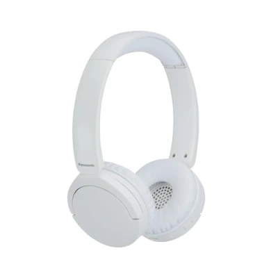 Abbildung von Panasonic RB HF630BE W Kabelloser Street Kopfhörer, On Ear, eingebautes Mikrofon, Bluetooth 5.3, Multipoint, schwenkbares Design, bis zu 72 Stunden Wiedergabe, USB C, Weiss