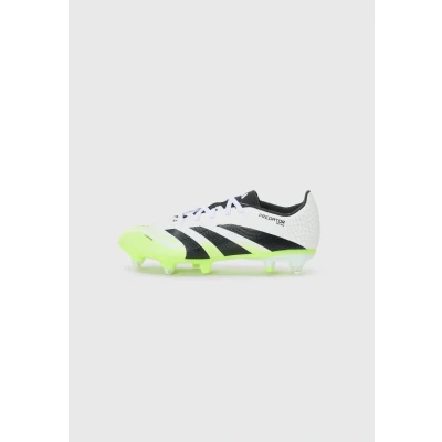 Abbildung von Adidas Predator League Sg Junior Fußballschuhe Weiß. Schwarz Und Zitronengelb