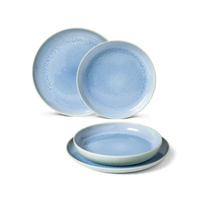 Abbildung von Villeroy &amp; Boch Geschirrset Crafted Blueberry Türkis 4 teilig