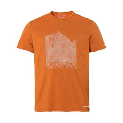 Abbildung von Vaude Tekoa Tshirt print, Herren, Größe: Small, Kumquat