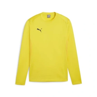 Abbildung von Puma GOAL Training Sweatshirt, Herren, Größe: XXL, Gelbschwarzgelb