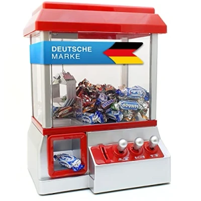 Abbildung von Goods+Gadgets Spieltisch Candy Grabber Süßigkeitenautomat, (Spielautomat), Süßigkeiten Greifautomat