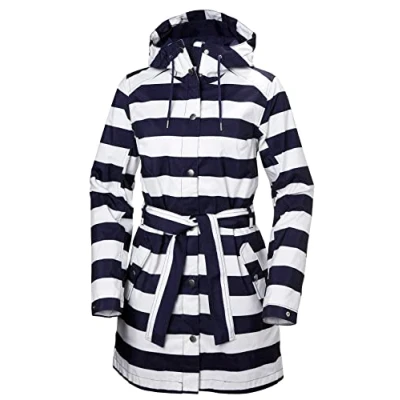 Abbildung von Helly Hansen Lyness Winterjacke, Damen, Größe: Medium, Stripe evening blue