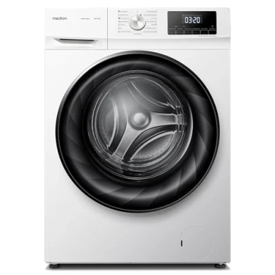 Abbildung von Medion® Waschmaschine MD 37736, 9 kg, 1400 U/min, Pausieren und Wäschenachlegen, Timerfunktion