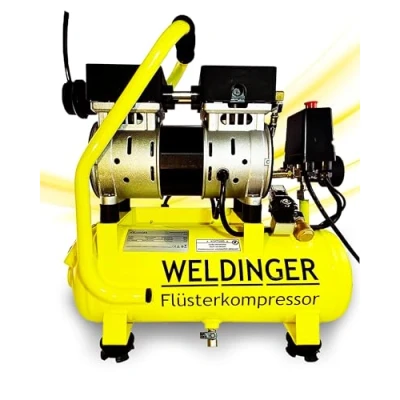 Abbildung von WELDINGER Kompressor FK65 pro, 750 W, max. 9,00 bar, l, Flüsterkompressor