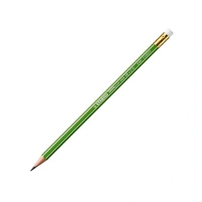 Abbildung von Umweltfreundlicher Bleistift mit Radierer STABILO GREENgraph Einzelstift Härtegrad HB