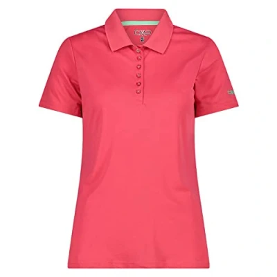 Abbildung von CMP, Piquet polo shirt in solid colour, FRAGOLA MENTA, D34