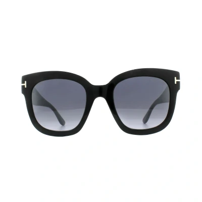 Abbildung von Tom Ford Beatrix 02 FT0613 01C 52 Sonnenbrille