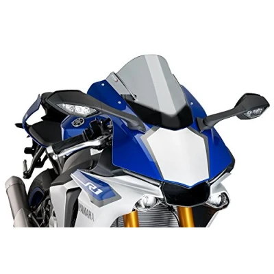 Abbildung von Puig Scheibe Racing Wind screen rauchgrau Yamaha R1 2015 2016