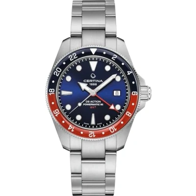Abbildung von Certina C032.929.11.041.00 Herren Taucheruhr Automatik GMT DS Action Blau/Rot