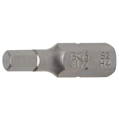 Abbildung von BGS 8177 Bit Länge 25 mm Antrieb Außensechskant 6,3 (1/4&quot;) Innensechskant 4
