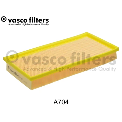 Abbildung von DAVID VASCO A704 Luftfilter 46 169 344 rechteckig Filtereinsatz MITSUBISHI: Space Star, Carisma Schrägheck, Limousine, VOLVO: V40 Kombi, S40 I