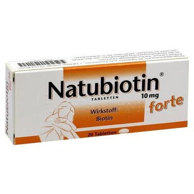 Abbildung von Natubiotin 10 mg forte Tabletten 20 St
