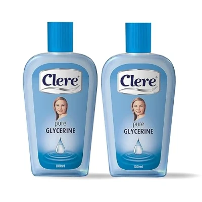 Abbildung von Clere BP Pure Glycerine für vielseitige Hautpflege, Softening und Moisturizing, 100 ml (2 Stück)