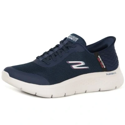 Abbildung von Skechers Herren Go Walk Flex Up Hands Free Slip ins Sneaker, Marineblau, 49.5 EU
