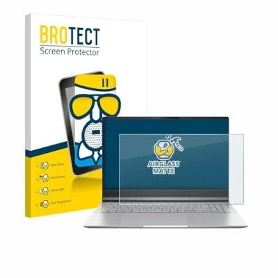 Abbildung von BROTECT Entspiegelungs Schutzglas für ASUS Vivobook S 15 OLED M5506 Schutz Folie Panzerfolie Glas Matt [Extrem Kratzfest 9H, Anti Reflex]