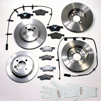 Abbildung von Autoparts Online Set 60003157 Bremsscheiben/Bremsen + Bremsbeläge vorne hinten