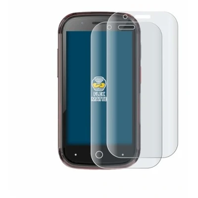 Abbildung von BROTECT Full Cover Schutzfolie Matt für Unihertz Jelly Star (2 Stück) Screen Displayschutz Folie, 3D Curved, Anti Reflex