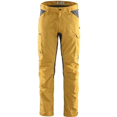 Abbildung von Fjallraven 84466 Kaipak Trousers M Pants Herren,Ochre Super Grey , 44