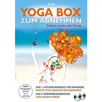 Abbildung von Die Yoga Box zum Abnehmen Schlank werden ohne Stress [2 DVDs]