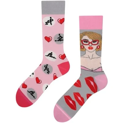 Abbildung von TODO Lustige Socken mit Sexstellungen, Sex Damen Kamasutra Stellungen 35 38