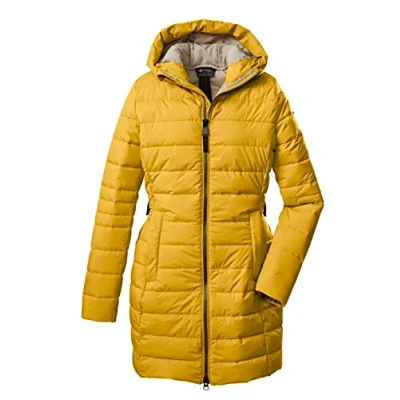 Abbildung von G.I.G.A. DX (GIGEQ Damen Casual Funktionsparka in Daunenoptik mit Kapuze GW 34 WMN QLTD PRK, gebranntes gelb, 50, 38803 000