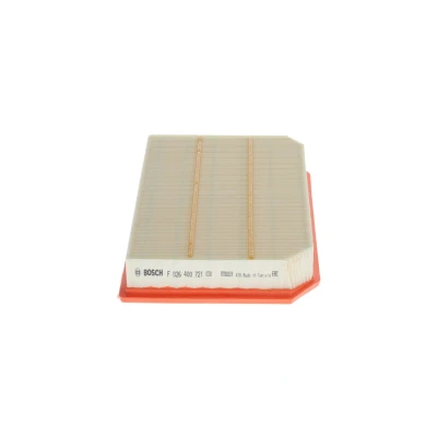 Abbildung von BOSCH F 026 400 721 Luftfilter 46,5 188 274 Filtereinsatz MERCEDES BENZ: A Klasse, Klasse Limousine, B