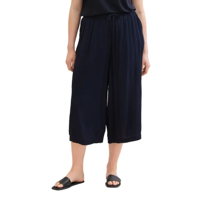 Abbildung von TOM TAILOR PLUS Culotte mit seitlichen Eingrifftaschen
