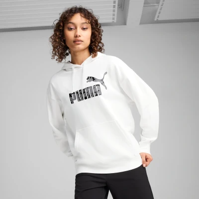 Abbildung von PUMA ESS NATURE 2.0 Comfort Hoodie Women, Kleidung, Weiß, XS