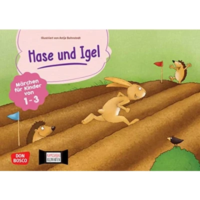 Abbildung von Hase und Igel. Kamishibai Bildkartenset: Märchen für Kinder von 1 3. das beliebte Brüder Grimm Erzähltheater: mit den Jüngsten in die ... Erzähltheater Kindern unter drei Jahren)
