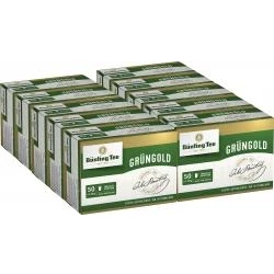 Abbildung von Bünting Tee Grüngold Echter Ostfriesentee 50 x 1.75 g Beutel, 10er Pack (10 88 g)