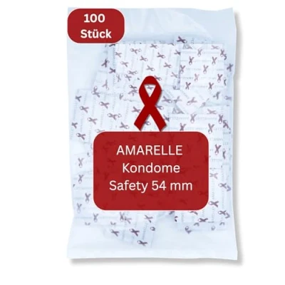 Abbildung von Beutel «Safety» gleichmäßig feuchte Kondome (100 Kondome) 100 St